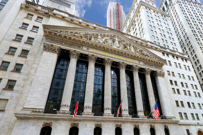 The New york Stock Exchange in New York. The largest stock excha