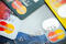 Close photo of Visa and MasterCard credit cards