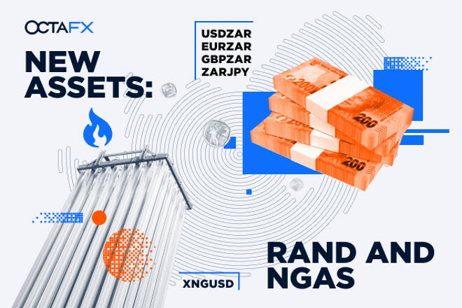 OctaFX Introduces New Currency Pairs And A New Commodity: ZAR Pairs And XNGUSD