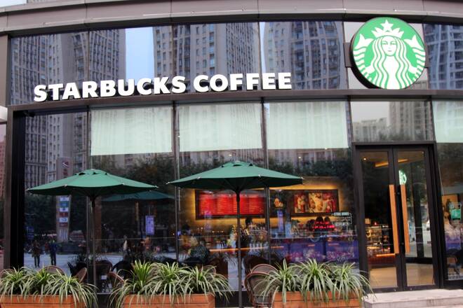 Starbucks Coffee buying falls in China, but higher prices prop up revenue