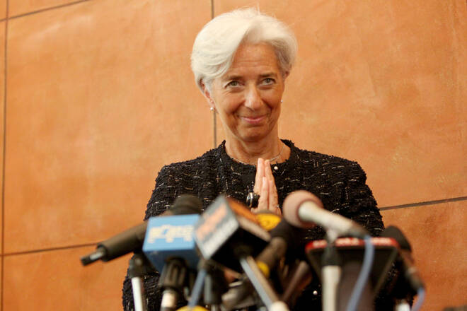 China says IMF race open as Lagarde visits