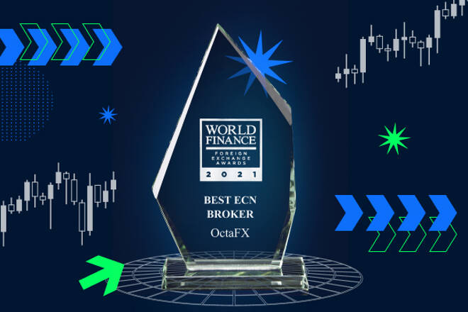 OctaFX claims the Best ECN Broker award for the second year in a row