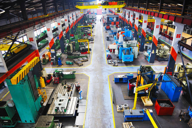 metal industy factory indoor