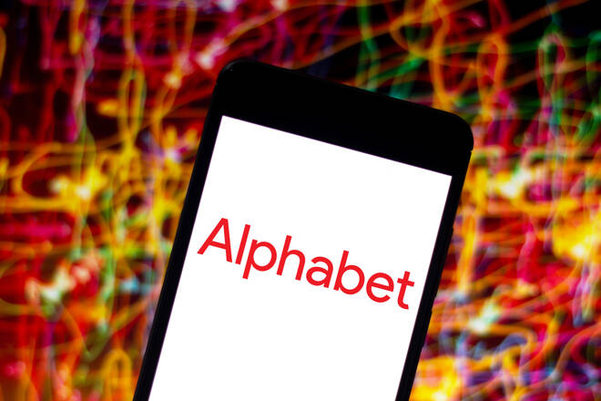 Alphabet logo on your mobile device. Alphabet is a holding company and a conglomerate that owns several companies that were owned or linked to Google.