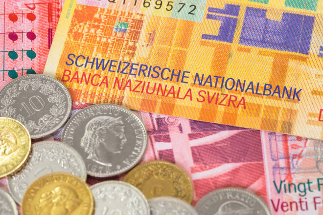 Switzerland money swiss franc banknote and coins fxempire