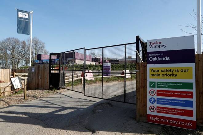 Taylor Wimpey site in St. Albans