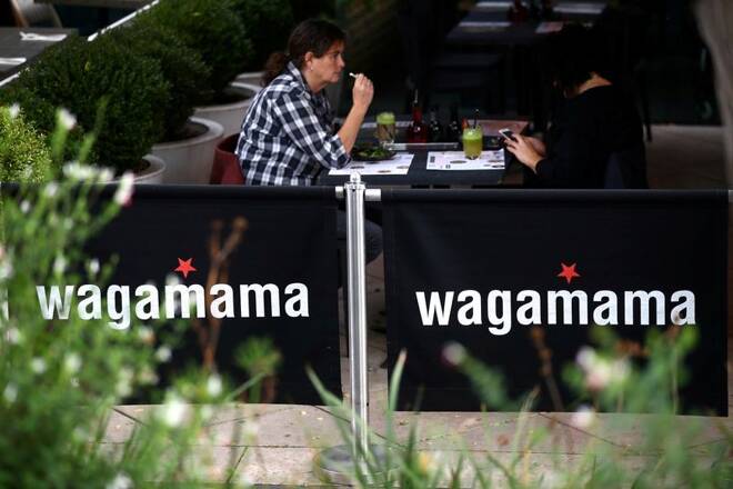 Wagamama restaurant in London