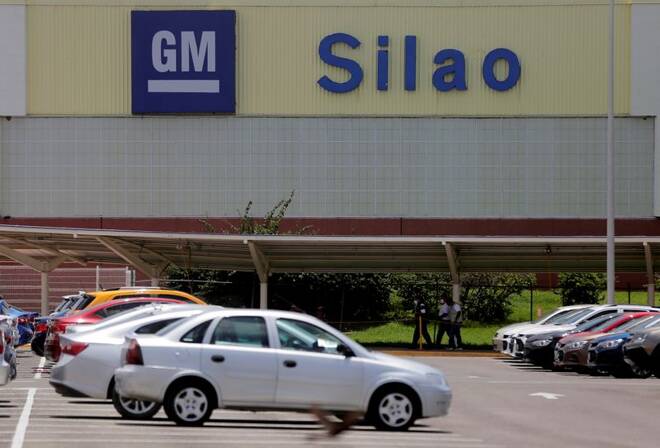 General Motors plant is seen in Silao, Mexico