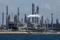 A general view of Shell's Pulau Bukom petrochemical complex in Singapore