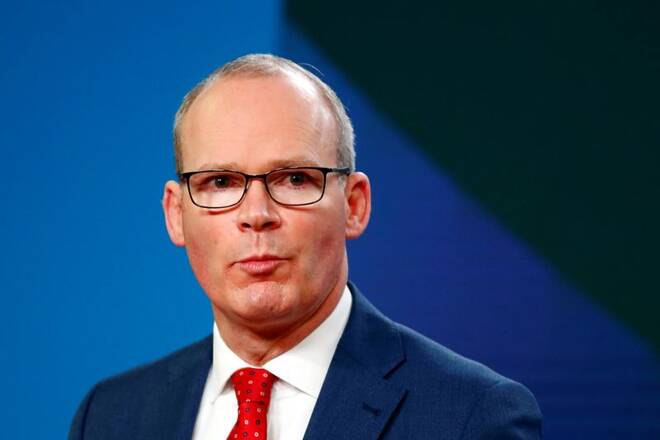 Irish FM Coveney and his German counterpart Maas attend news conference in Berlin
