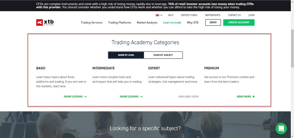 XTB’s Trading Academy