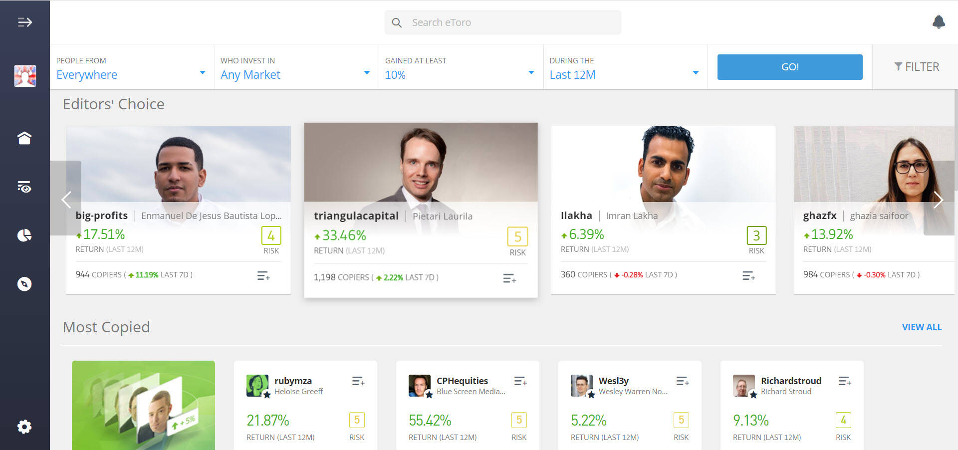 Copy Trading at eToro