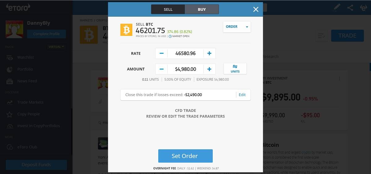 Placing an Order