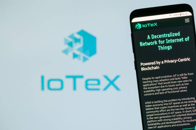 IOTX Log Chart Suggests 250% Gains on the Cards
