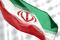 Iranian flag flies in front of the UN office building in Vienna