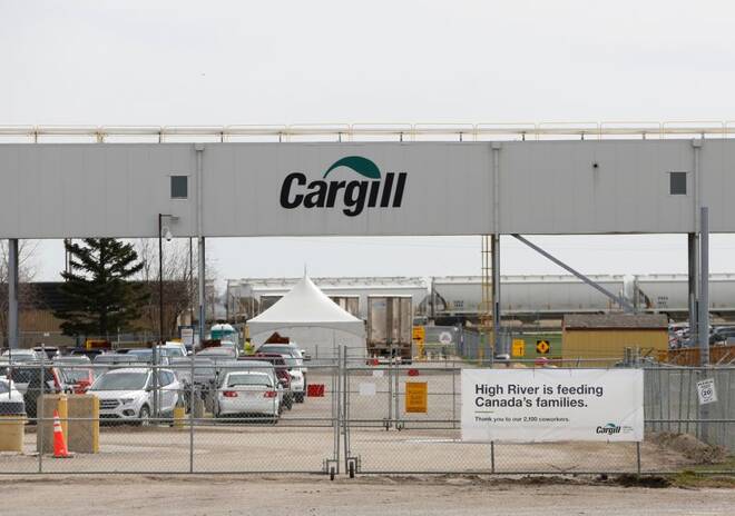 The Cargill meat-packing plant in High River