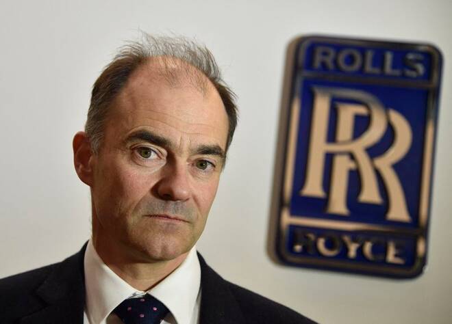 Warren East, CEO of Rolls-Royce, poses for a portrait at the company aerospace engineering and development site in Bristol in Britain