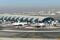 Emirates planes are seen on the tarmac in a general view of Dubai International Airport in Dubai, United Arab Emirates