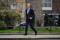 Co-Chairman of British Conservative Party Dowden walks on Downing Street in London
