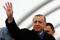 Turkish President Erdogan greets people during the opening ceremony of Eurasia Tunnel in Istanbul