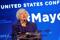 U.S. Treasury Secretary Yellen addresses the U.S. Conference of Mayors in Washington