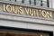 Louis Vuitton logo outside a store in Paris