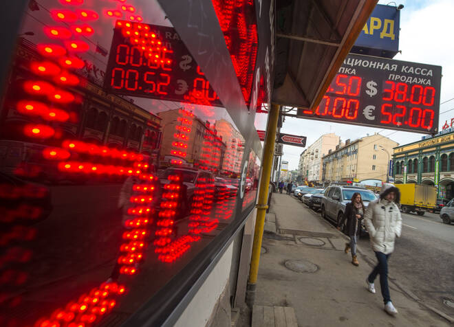 Bitcoin Demand Explodes As Russian Ruble Collapses to Less Than $0.01