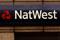 Signage for NatWest bank in London