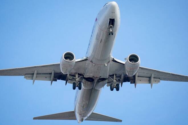 FILE PHOTO - 5G technology may conflict with commercial aviation