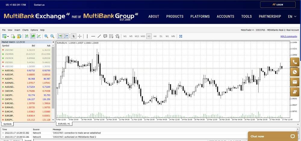 MultiBank Web Platform
