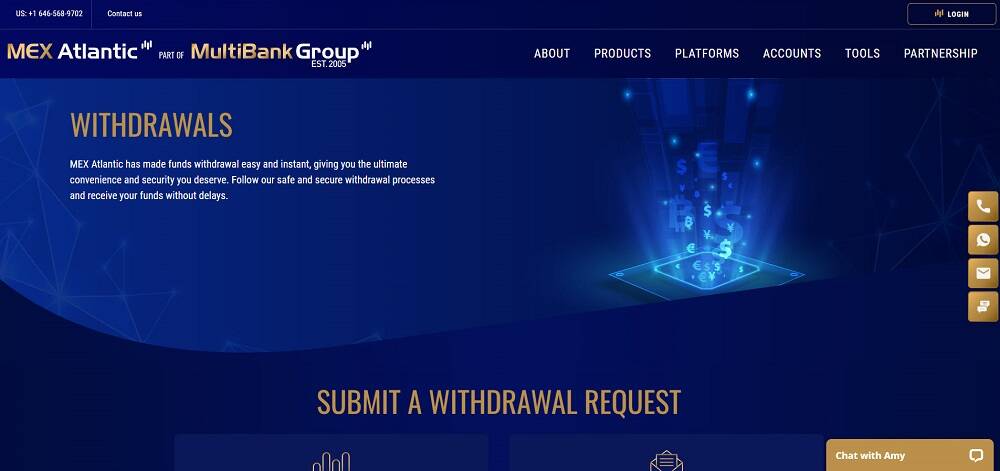 MultiBank Group Withdrawals
