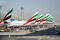 Dubai,,United,Arab,Emirates,,17/06/2013:,Emirates,Airline,Tail,Logo,Lined