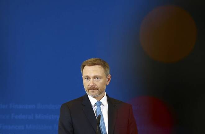 FILE PHOTO - German Ministers Lindner and Habeck address the media in Berlin