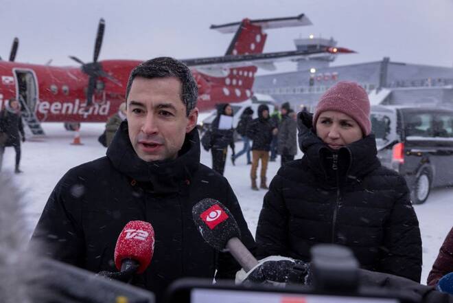 Denmark's Prime Minister Mette Frederiksen visits Greenland