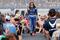 FILE PHOTO; Race fans greet Danica Patrick at NASCAR's Alabama 500 in Lincoln, Alabama