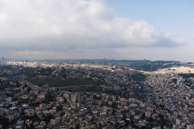 The Wider Image: A drone's eye view of the Holy Land as Christians look to Easter