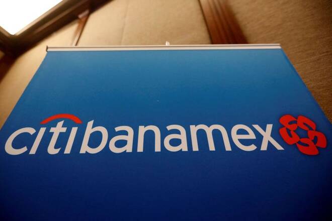 A logo of Citibanamex is pictured in Mexico City
