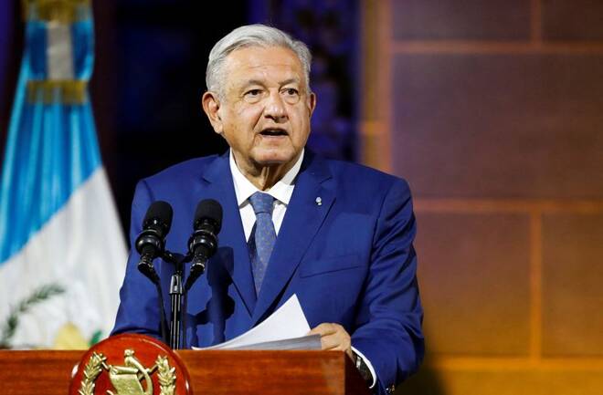 mMexico's President Andres Manuel Lopez Obrador visits Guatemala