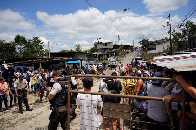 Authorities in Ecuador recapture escaped inmates after prison riot, in Santo Domingo