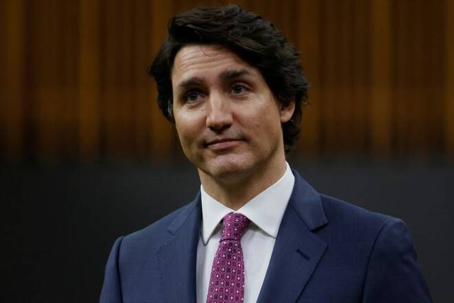 Canada's Prime Minister Justin Trudeau participates in Question Period in the House of Commons on Parliament Hill in Ottawa