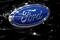 Ford Motor Co's logo pictured in 2019