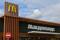 A view shows a McDonald's restaurant in Moscow