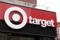 Signage is seen at a Target store in Manhattan, New York City