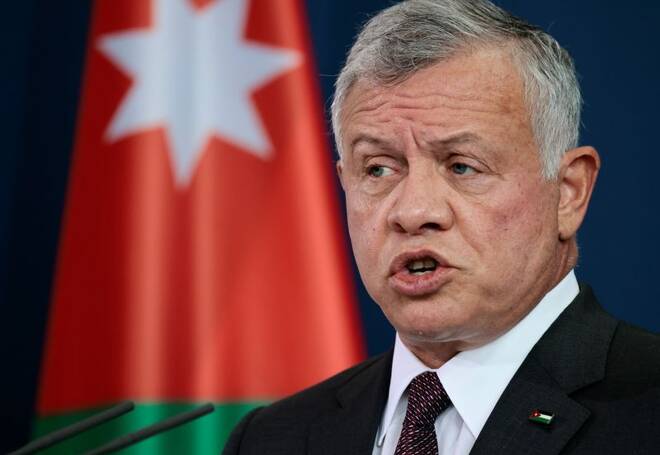 German Chancellor Scholz and Jordan's King Abdullah II hold news conference in Berlin