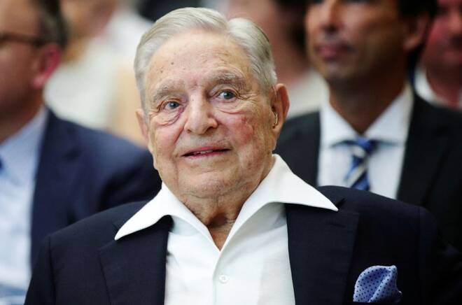 Billionaire investor George Soros is awarded the Schumpeter Prize, an Austrian award for achievement in economics and politics, in Vienna, where the Central European University he funds is opening a new campus after being forced out of his nati