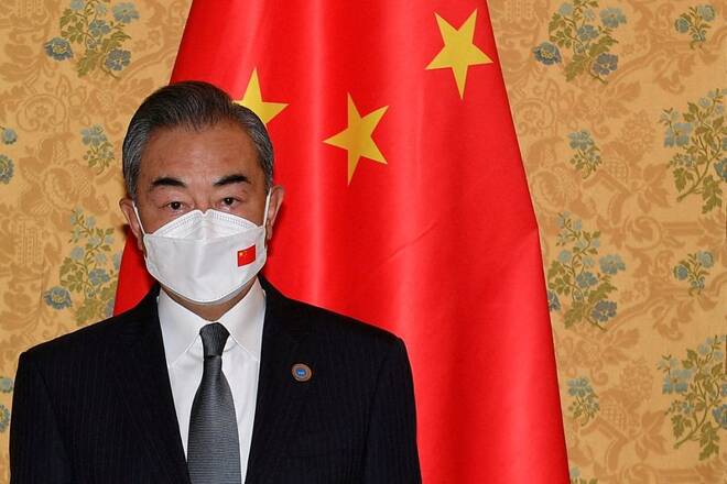 Chinese Foreign Minister Wang Yi in Rome