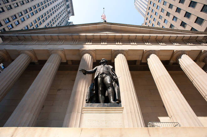 George Washington statue at Wall Street, New york City. FX Empire