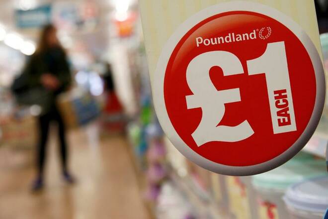 A Poundland store in London