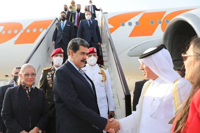Venezuelan President Maduro visits Doha