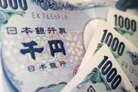 Illustration picture of Japanese yen banknotes